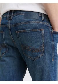 Tom Tailor - Męskie Spodnie Jeansowe Josh Regular Slim Mid Stone Wash Denim 1047978 10281 #4