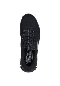 skechers - Adidasy Skechers Glide-step - Noxus, Mężczyźni. Kolor: czarny. Materiał: materiał. Sport: fitness
