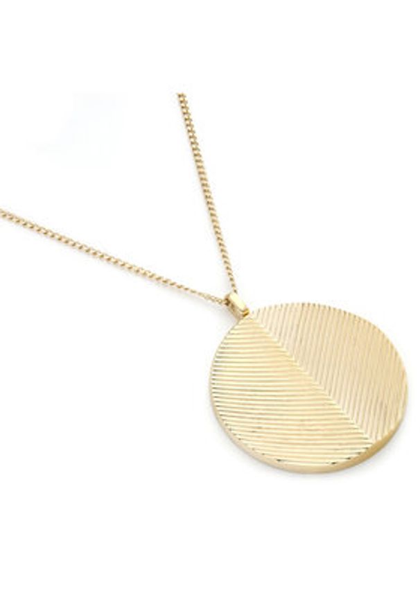 Fossil Naszyjnik Harlow Locket JF04738710 Złoty. Materiał: metalowe. Kolor: złoty
