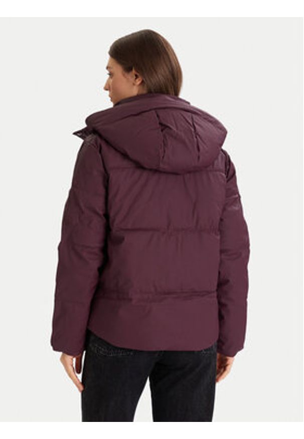 Vero Moda Kurtka zimowa Greta Kylie 10311315 Fioletowy Regular Fit. Kolor: fioletowy. Materiał: skóra. Sezon: zima