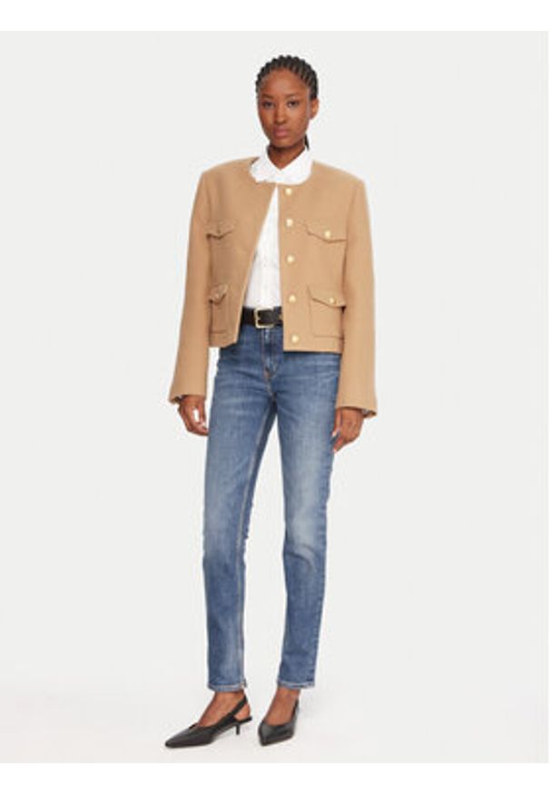 TOMMY HILFIGER - Tommy Hilfiger Jeansy Kris WW0WW46722 Niebieski Slim Fit. Kolor: niebieski