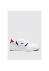 Tenisówki Lacoste Model T-clip Set Kolor Biały. Kolor: biały. Materiał: tkanina, skóra