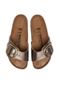 Birkenstock Klapki Madrid Big Buckle 1016237 Brązowy. Kolor: brązowy. Materiał: skóra #5