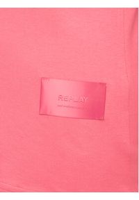 Replay T-Shirt W3591M.000.23608P Różowy Regular Fit. Kolor: różowy. Materiał: bawełna #3