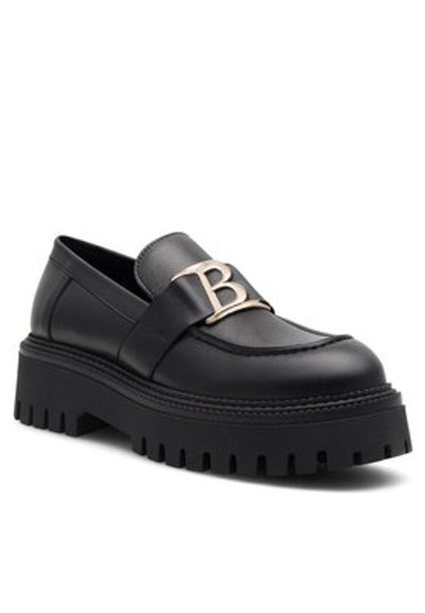 Badura Loafersy ALMEIRIM-8045 Czarny. Kolor: czarny. Materiał: skóra