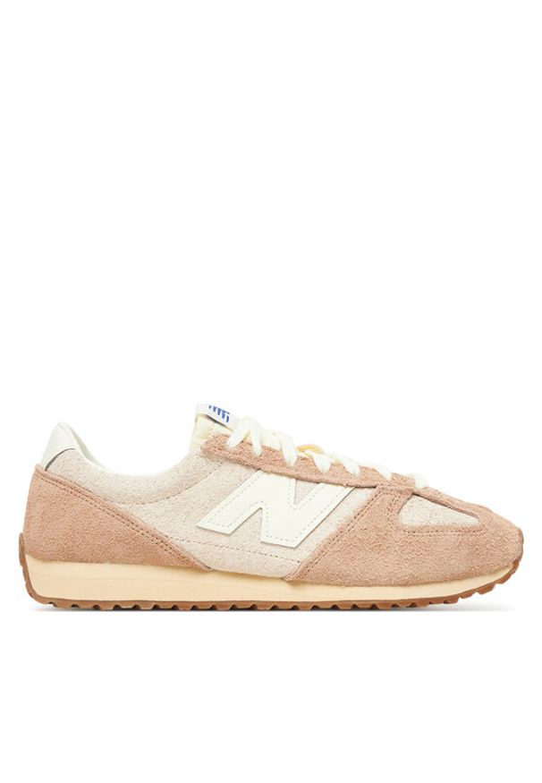 New Balance Sneakersy U471PSC M Beżowy. Kolor: beżowy. Materiał: skóra, zamsz