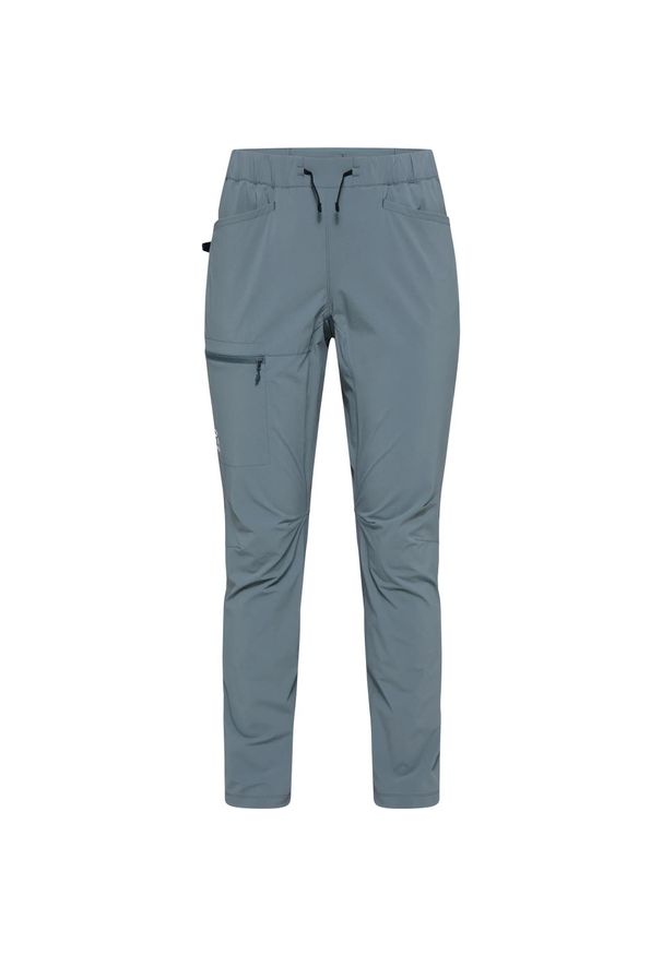 Haglöfs - Spodnie trekkingowe damskie ROC Lite Standard Pant. Kolor: niebieski. Sezon: lato. Sport: turystyka piesza