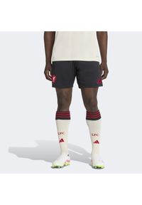 Adidas - Szorty Liverpool FC 25/26 Away. Kolor: czarny. Sport: piłka nożna