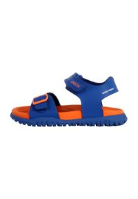 Sandały Geox Model J Sandal Fusbetto Bo Kolor Pomarańczowy. Kolor: niebieski. Materiał: syntetyk, skóra. Sezon: lato