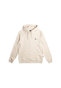 Quiksilver - Bluza z kapturem dla Mężczyzn BASIC Biały. Typ kołnierza: kaptur. Kolor: biały. Materiał: materiał, poliester, bawełna