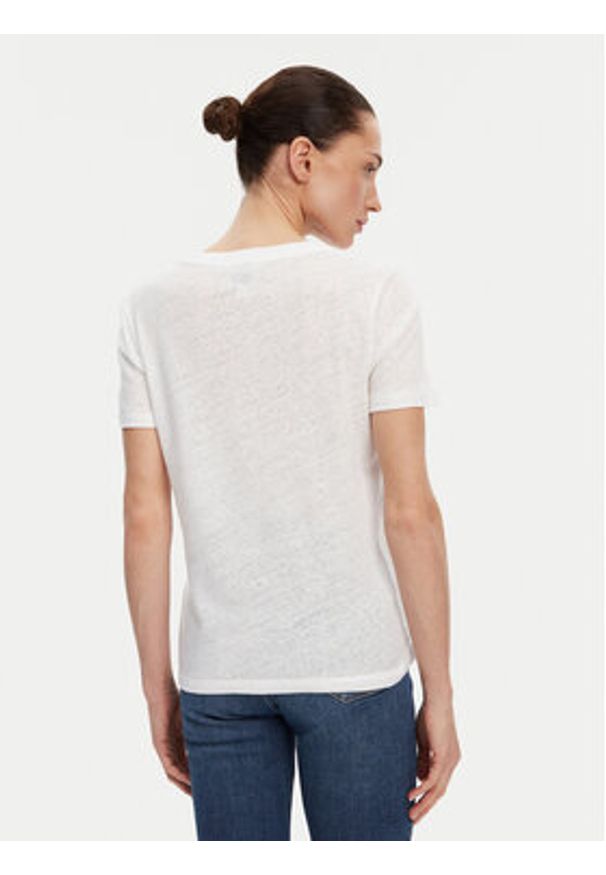 Calvin Klein T-Shirt K20K208248 Biały Relaxed Fit. Kolor: biały. Materiał: bawełna
