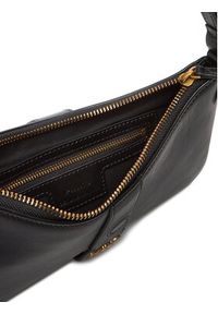Pinko - PINKO Torebka Arthemis Shoulder Mini AI 24-25 PLTT 103512 A29V Czarny. Kolor: czarny. Materiał: skórzane
