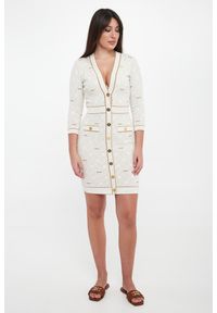 Elisabetta Franchi - Sukienka żakardowa mini ELISABETTA FRANCHI. Materiał: żakard. Długość: mini #4