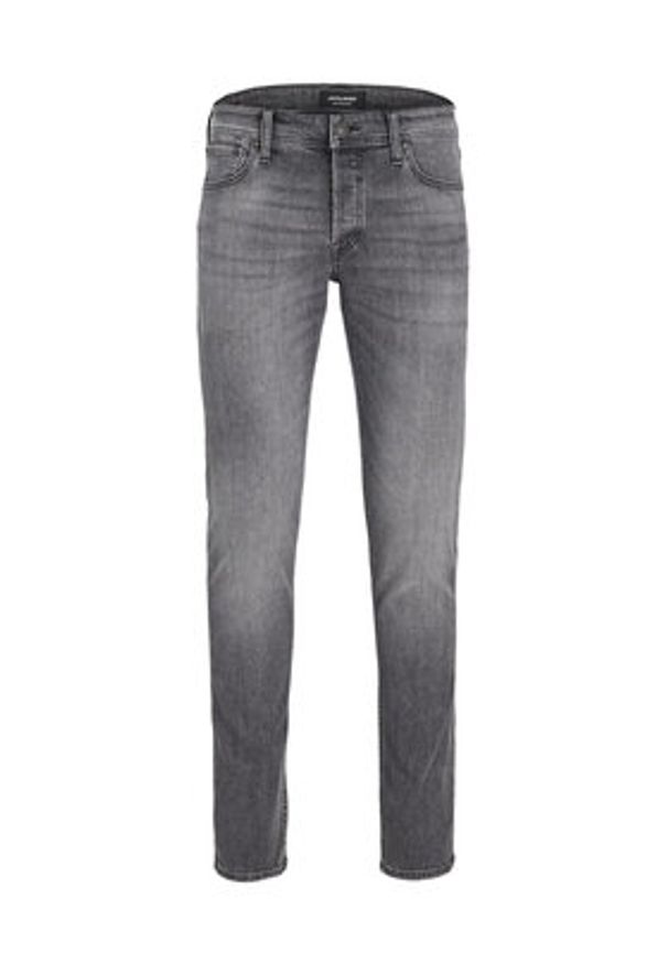 Jack & Jones Jeansy 12243599 Szary Slim Fit. Kolor: szary