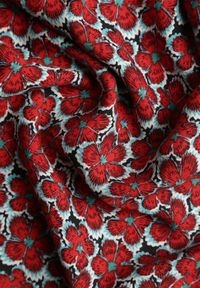 Born2be - Czerwona Sukienka z Wiskozy z Kopertowym Dekoltem i Gumką w Talii Moanalise. Kolor: czerwony. Materiał: wiskoza. Sezon: lato. Typ sukienki: kopertowe #6