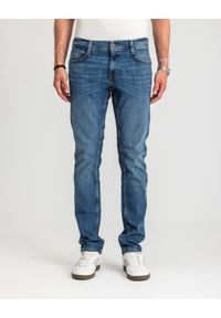 Męskie Spodnie Jeansowe Mustang Oregon Slim Denim Blue 1015042 5000 583 #1