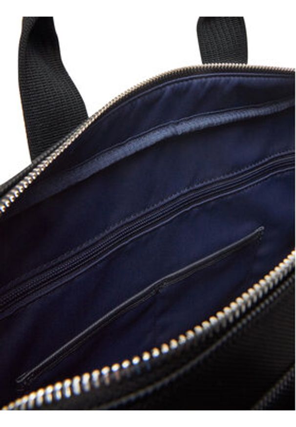 Lacoste Torba na laptopa NH4429HC Czarny. Kolor: czarny. Materiał: skóra