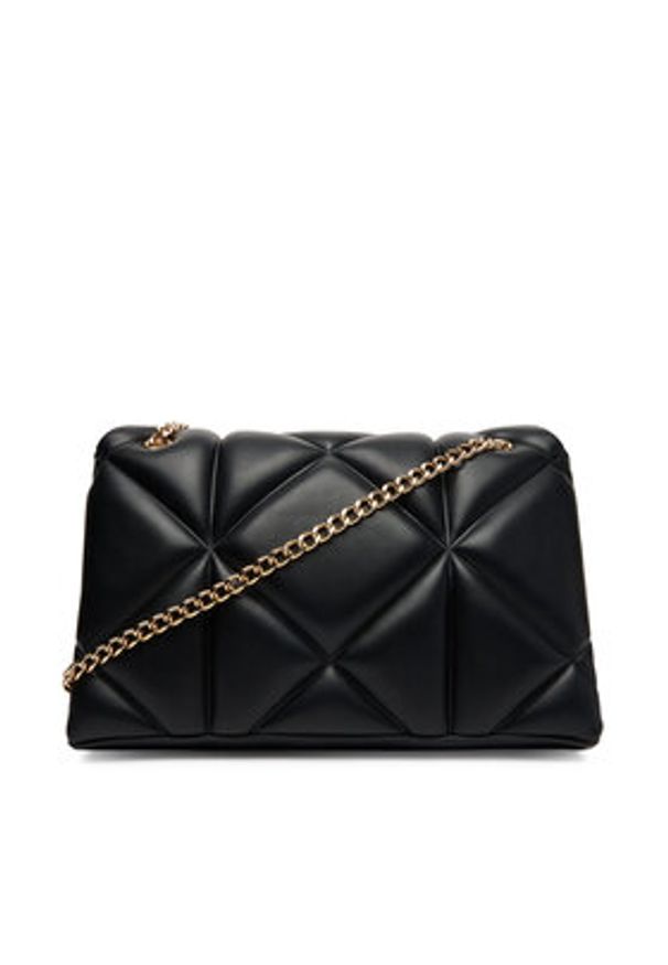 Love Moschino - LOVE MOSCHINO Torebka JC4041PP1NLC0000 Czarny. Kolor: czarny. Materiał: skórzane