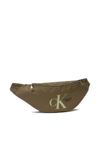 Calvin Klein Jeans Saszetka nerka Sport Essentials Waistbag Dyn K50K508886 Zielony. Kolor: zielony. Materiał: materiał #2