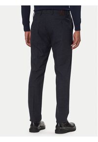 JOOP! Chinosy Hank12 30048558 Granatowy Slim Fit. Kolor: niebieski. Materiał: syntetyk