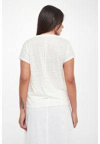 Ecoalf - T-shirt damski lniany Arendal ECOALF. Materiał: len #4