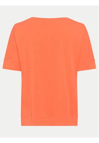 Olsen T-Shirt 11104490 Pomarańczowy Regular Fit. Kolor: pomarańczowy. Materiał: bawełna