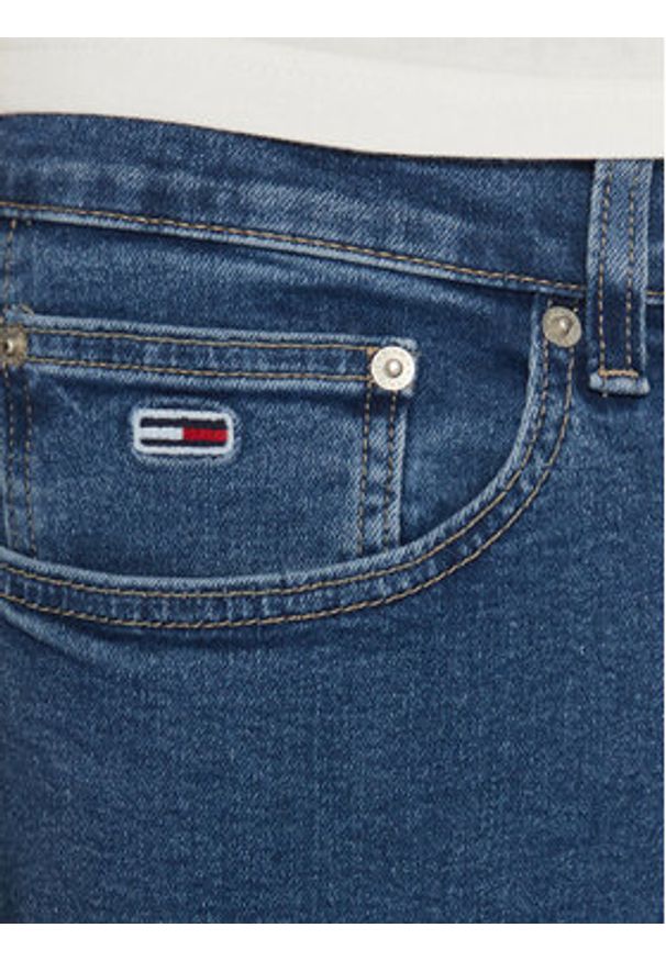 Tommy Jeans Jeansy Austin DM0DM21134 Niebieski Slim Fit. Kolor: niebieski