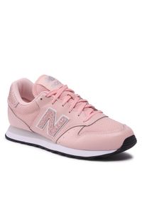 Sneakersy New Balance. Kolor: różowy. Materiał: skóra #1