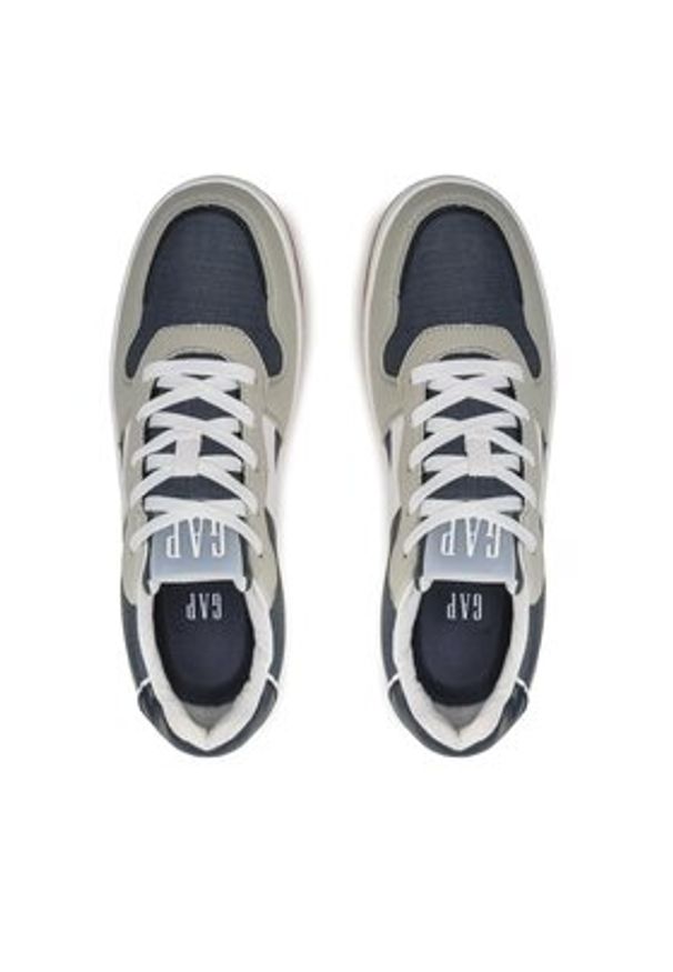 GAP - Gap Sneakersy Boston Stw GAC001F5SMGYNYGP Granatowy. Kolor: niebieski. Materiał: skóra