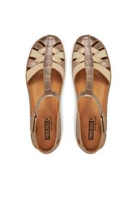 Pikolinos Sandały W8K-0705Clc1 Beżowy. Kolor: beżowy. Materiał: skóra