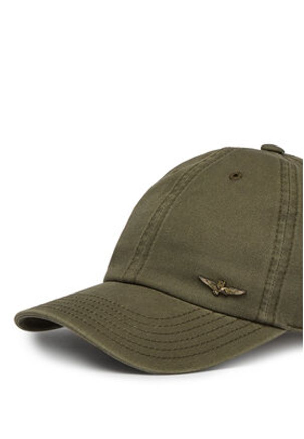 Aeronautica Militare Czapka z daszkiem 261HA1244UCT02476 Zielony. Kolor: zielony. Materiał: bawełna