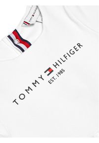 TOMMY HILFIGER - Tommy Hilfiger Sukienka codzienna Baby Essential KN0KN01304 Biały Regular Fit. Okazja: na co dzień. Kolor: biały. Typ sukienki: proste. Styl: casual #5