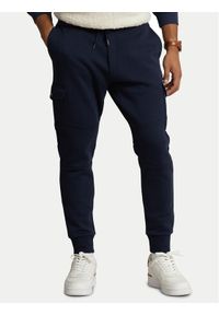 Polo Ralph Lauren Spodnie dresowe 710881522007 Granatowy Regular Fit. Kolor: niebieski. Materiał: syntetyk, bawełna #1