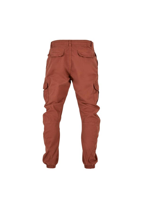 Urban Classics - Męskie Spodnie Cargo. Kolor: żółty, pomarańczowy, wielokolorowy