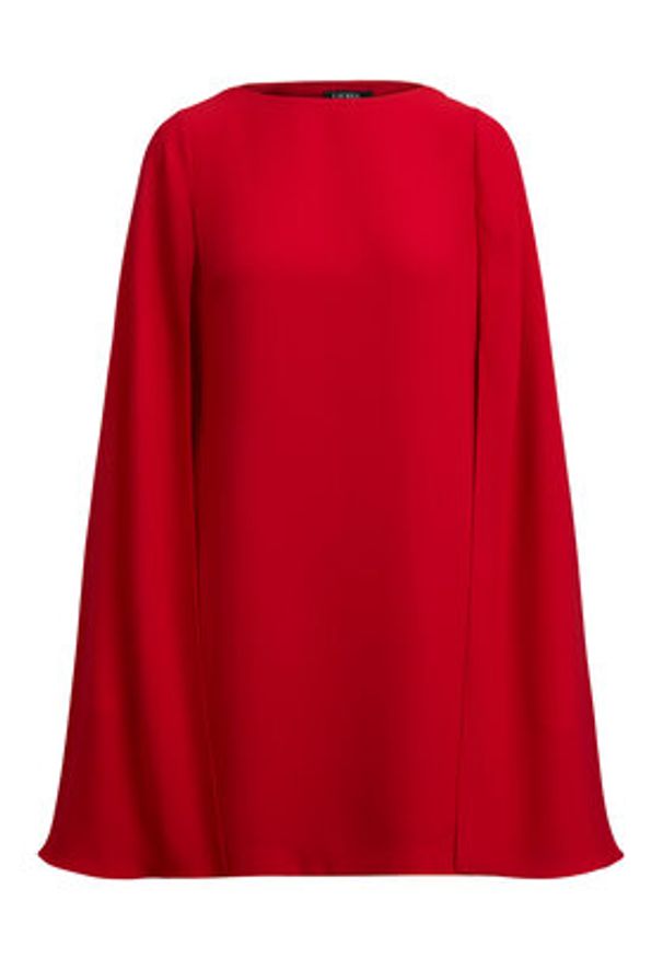 Lauren Ralph Lauren - LAUREN RALPH LAUREN Sukienka koktajlowa 253980921004 Czerwony Slim Fit. Kolor: czerwony. Materiał: syntetyk. Styl: wizytowy