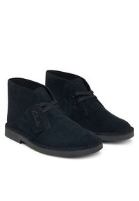 Clarks Botki Desert Bt Evo. 26182930 Czarny. Kolor: czarny. Materiał: zamsz, skóra #5