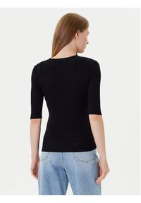 TwinSet - TWINSET Sweter 252TP3240 Czarny Regular Fit. Kolor: czarny. Materiał: wiskoza #5
