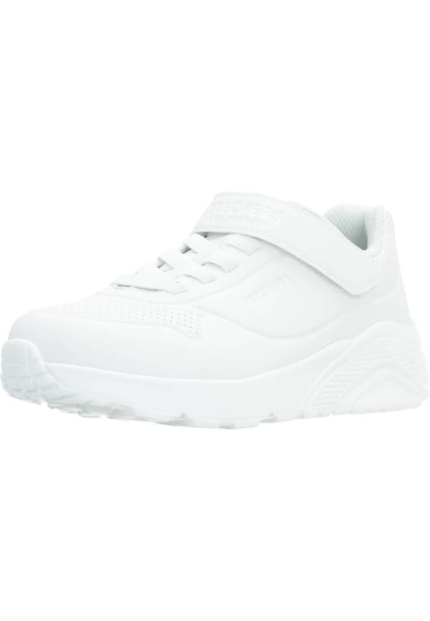 skechers - Buty SKECHERS UNO LITE Biały. Okazja: na co dzień. Kolor: biały. Materiał: syntetyk, tkanina