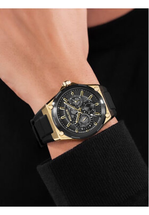 Police Zegarek Salkantay PL.PEWJQ2203241 Czarny. Kolor: czarny