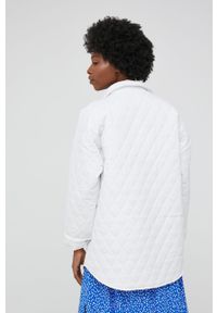 Answear Lab kurtka damska kolor biały przejściowa. Kolor: biały. Materiał: materiał. Wzór: gładki. Styl: wakacyjny