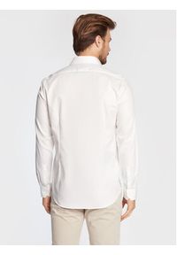Calvin Klein Koszula K10K108427 Biały Slim Fit. Kolor: biały. Materiał: bawełna #2