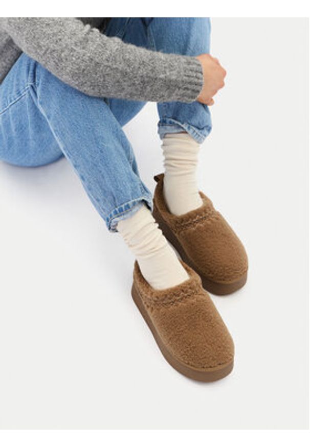 Jenny - JENNY Śniegowce CEO-HY241207 Brązowy. Kolor: brązowy. Materiał: materiał