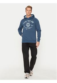 Tom Tailor Bluza 1043292 Granatowy Regular Fit. Kolor: niebieski. Materiał: syntetyk #7