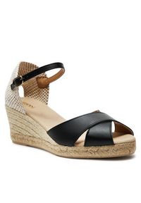 Geox Espadryle D Gelsa Low D45NGA 00085 C9999 Czarny. Kolor: czarny. Materiał: materiał