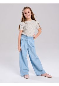 Sinsay - Spodnie light denim - niebieski. Kolor: niebieski #1