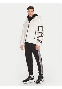 EA7 Emporio Armani Kurtka zimowa 6DPB19 PNGAZ 1100 Biały Regular Fit. Kolor: biały. Materiał: syntetyk. Sezon: zima #4