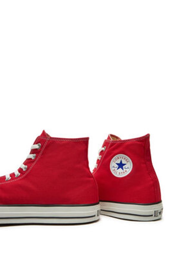 Converse Trampki Chuck Taylor All Star HI M9621C Czerwony. Kolor: czerwony. Materiał: materiał