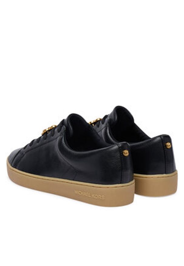 MICHAEL Michael Kors Sneakersy Keaton 43T6KTFS1L Czarny. Kolor: czarny. Materiał: skóra