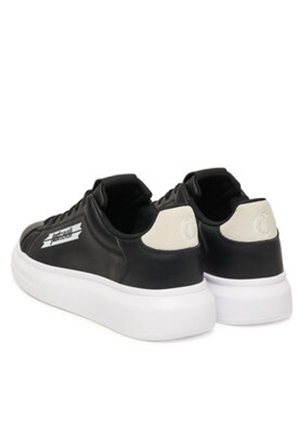 Just Cavalli Sneakersy 79QA3SBF ZPB63 Czarny. Kolor: czarny. Materiał: skóra