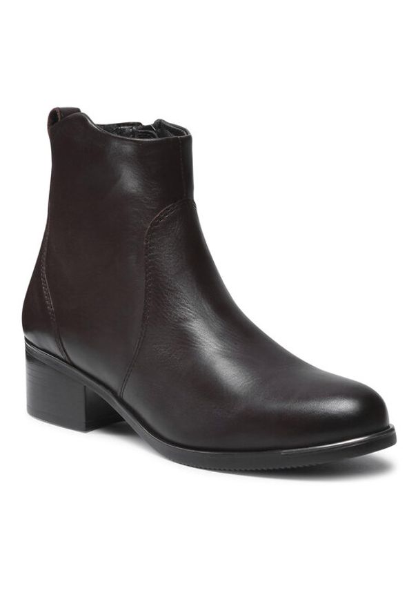 Go Soft Botki RST-AUGUSTA-01 Brązowy. Kolor: brązowy. Materiał: skóra